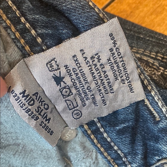 Silver aiko mid slim Jeans - Picture 5 of 8